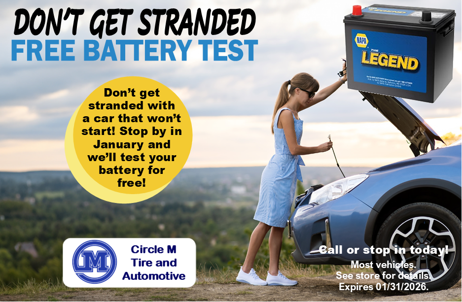 July Special Offer - Circle M Tire & Automotive